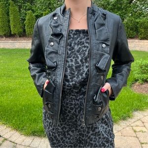 Black Pleather jacket